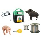 Kit per suini e cinghiali a batteria 12V ricaricabile