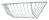 Rastrelliera per fieno lunga 113 cm