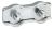 Morsetto inox per filo